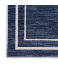 Nourison Nourison Essentials Area Rug Nourison Nourison Essentials Area Rug NRE02 Navy/Ivory