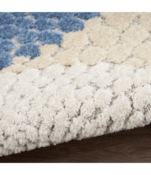 Nourison Aloha Area Rug ALH29 Blue/Grey