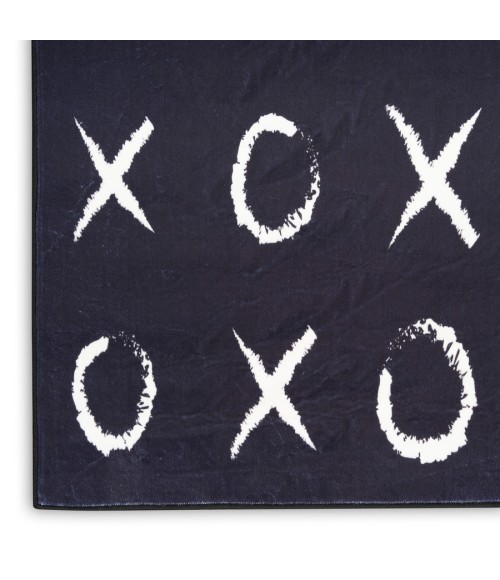 Nourison Home Imagination Black IMA18 6 ft. 6 in. X 9 ft. 2 in. Rectangle Rug
