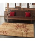 Nourison SOMERSET Area Rug Nourison Somerset Square Area Rug ST74-Latte