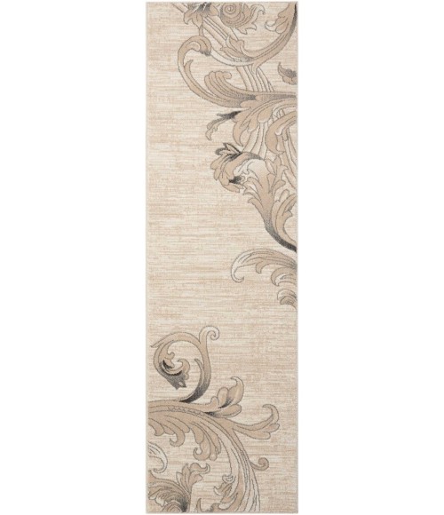 Nourison MAXELL Area Rug Nourison Maxell Runner Area Rug MAE05-Mocha