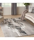 Nourison Twilight Area Rug TWI30 Grey/Ivory/Black