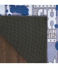 Nourison Home Imagination Blue Rug IMA22 5 ft. X 7 ft. Rectangle - Rugs Town Nourison Home Imagination Blue IMA22 5 ft. X 7 ft. Rectangle Rug