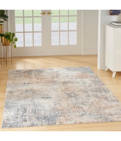 Nourison Astra Washables - Asw07 Multicolor Area Rug 5 ft. 3 in. X 7 ft. Rectangle