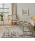 Nourison Tangra Cream Grey Rug TNR05 5 ft. X 7 ft. Rect. - Rugs Town Nourison Tangra Cream Grey TNR05 5 ft. X 7 ft. Rect. Rug
