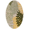 Nourison Aloha Green Multicolor ALH05 7 ft. 10 in. Round Rug