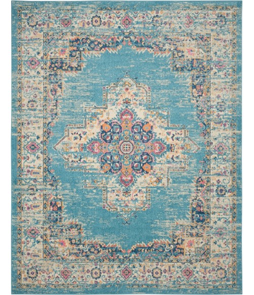 Nourison Passion Area Rug PSN03-Light Blue