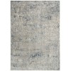 Nourison Quarry Dark Grey QUA17 6 ft. X 9 ft. Rect. Rug