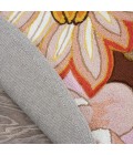 Nourison FANTASY Area Rug Nourison Fantasy Round Area Rug FA18-Chocolate