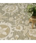Nourison Aloha Ivory Sage ALH17 9 ft. X 12 ft. Rect. Rug