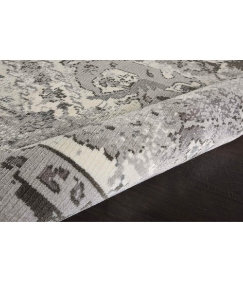 Nourison Twilight Area Rug TWI03 Ivory/Grey 9'9" x 13'9"