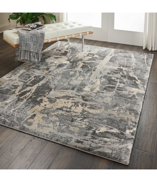 Nourison Fusion Area Rug FSS10-Grey