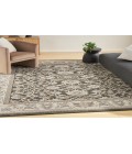 Nourison Serenity Home Ivory Grey Blue Rug SRH02 9 ft. X 12 ft. Rectangle - Rugs Town Nourison Serenity Home Ivory Grey Blue SRH02 9 ft. X 12 ft. Rectangle Rug