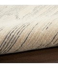 Michael Amini Ma30 Star Area Rug SMR02 Ivory/Grey 5'3" x 7'3"