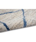 Calvin Klein River Flow Area Rug RFV05 Ivory Blue