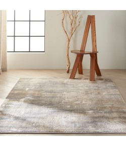 Calvin Klein CK950 Rush 4' X 6' Grey Beige Modern Indoor Rug