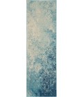Nourison Passion Runner Area Rug PSN10-Navy/Light Blue