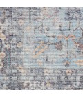 Nicole Curtis Machine Washable Series 1 Area Rug SR104 Light Grey/Blue