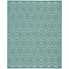 Nourison Versatile - Nrv01 Aqua Teal Area Rug 8 ft. X 10 ft. Rectangle