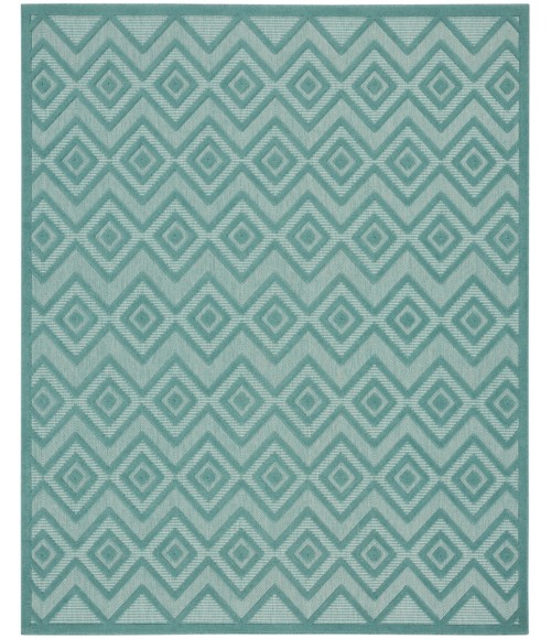 Nourison Versatile Area Rug NRV01 Aqua/Teal