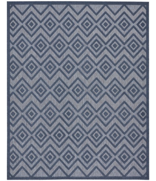 Nourison Versatile Area Rug NRV01 Navy Blue