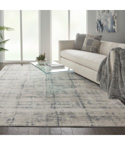 Nourison Rustic Textures - Rus06 Ivory Blue Area Rug 7 ft. 10 X 10 ft. 6 Rectangle
