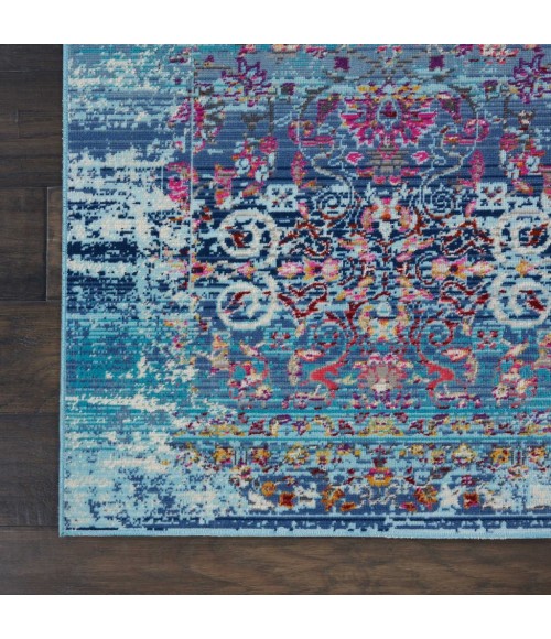 Nourison Vintage Kashan Area Rug VKA02-Blue