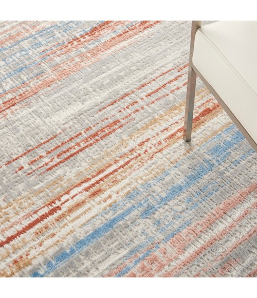 Nourison Elation Area Rug ETN01-Ivory Multicolor