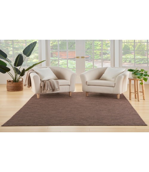 Nourison Practical Solutions Mocha PSL01 7 ft. X 10 ft. Rectangle Rug