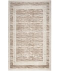 Nourison Serenity Home Mocha Ivory SRH07 5 ft. 3 in. X 7 ft. 3 in. Rectangle Rug