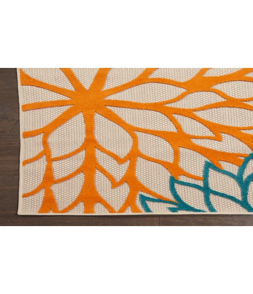 Nourison Aloha Green ALH05 2 ft. 8 in. X 4 ft. Rectangle Rug