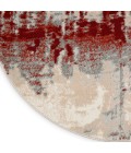Nourison MAXELL Area Rug Nourison Maxell Area Rug MAE14-Ivory/Red
