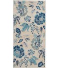 Nourison Tranquil Area Rug TRA02-Ivory/Light Blue