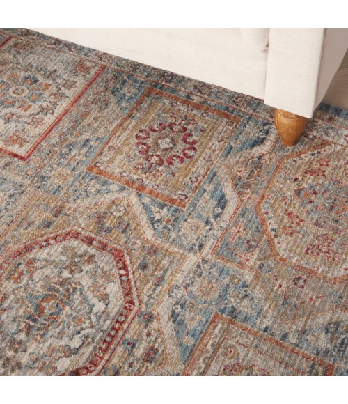 Nourison ENCHANTING HOME Area Rug Nourison Enchanting Home Area Rug ENH02-Blue/Multicolor