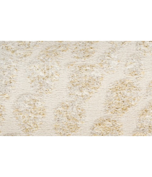 Nourison Ambiance Ivory Gold AMI02 3 ft. 11 in. X 5 ft. 11 in. Rectangle Rug