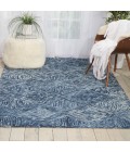 Nourison Linked Area Rug LNK01-Denim