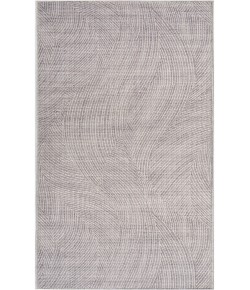 Nourison Nourison Washables Ivory Grey NWB10 2 ft. 2 in. X 8 ft. Rectangle Rug