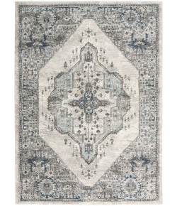 Nourison Ki100 American Manor - Amr02 Grey Area Rug 3 ft. 11 in. X 5 ft. 11 in. Rectangle
