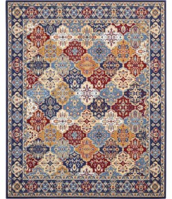 Nourison Grafix - Grf31 Multicolor Area Rug 7 ft. 10 X 9 ft. 10 Rectangle