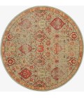Nourison Somerset Round Area Rug ST90-Light Green