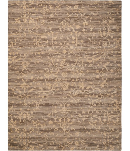Nourison Silk Elements Area Rug SKE22-Taupe