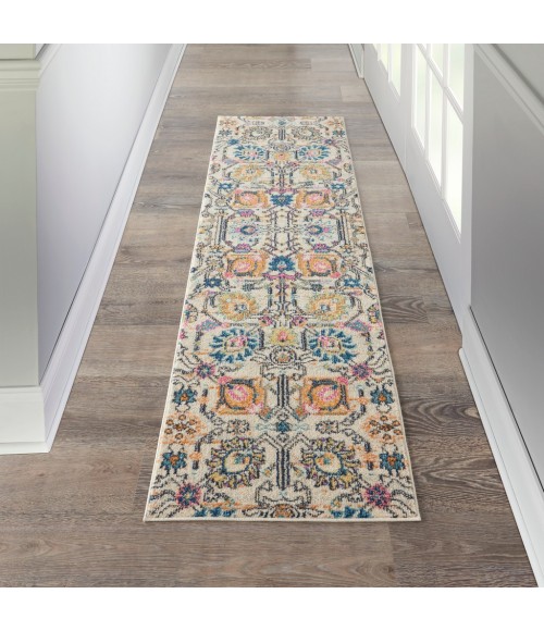 Nourison Passion Runner Area Rug PSN01-Ivory/Multi