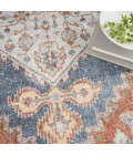 Nourison Astra Machine Washable Area Rug ASW11 Denim Multi
