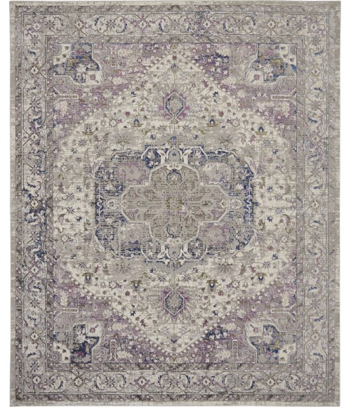Royal Terrace Area Rug Kathy Ireland Royal Terrace Area Rug KI46 Ivory/Multi 8'10" x 11'10"