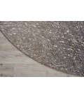 Twilight Area Rug Nourison Twilight Round Area Rug TWI12 Ivory/Grey 8' Round