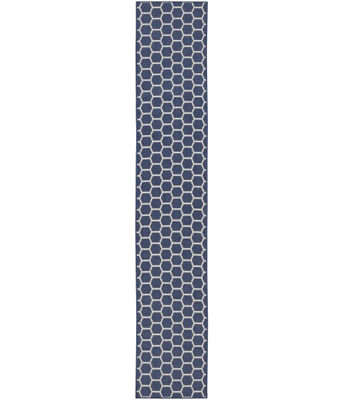 Nourison Twist Reversible Navy TWS01 10 ft. Rect. Rug