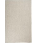 Nourison Courtyard Ivory Silver COU01 12 ft. X 15 ft. Rectangle Rug