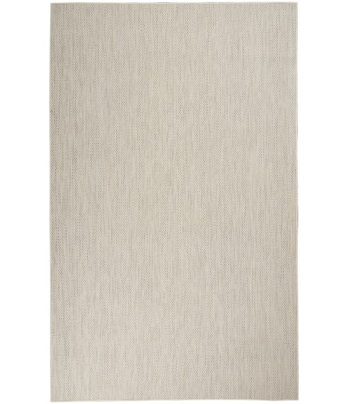 Nourison Courtyard Ivory Silver COU01 12 ft. X 15 ft. Rectangle Rug