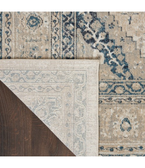 Kathy Ireland Malta Area Rug MAI18-Ivory/Grey