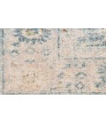 Nourison Astra Machine Washable Teal Beige ASW16 2 ft. X 6 ft. Rectangle Rug
